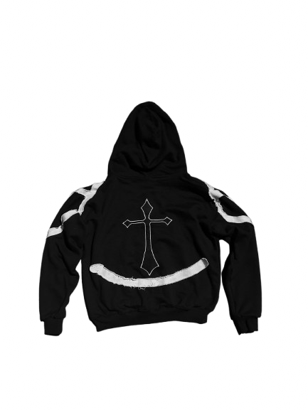 “FAITH RELIC” Zip Up black